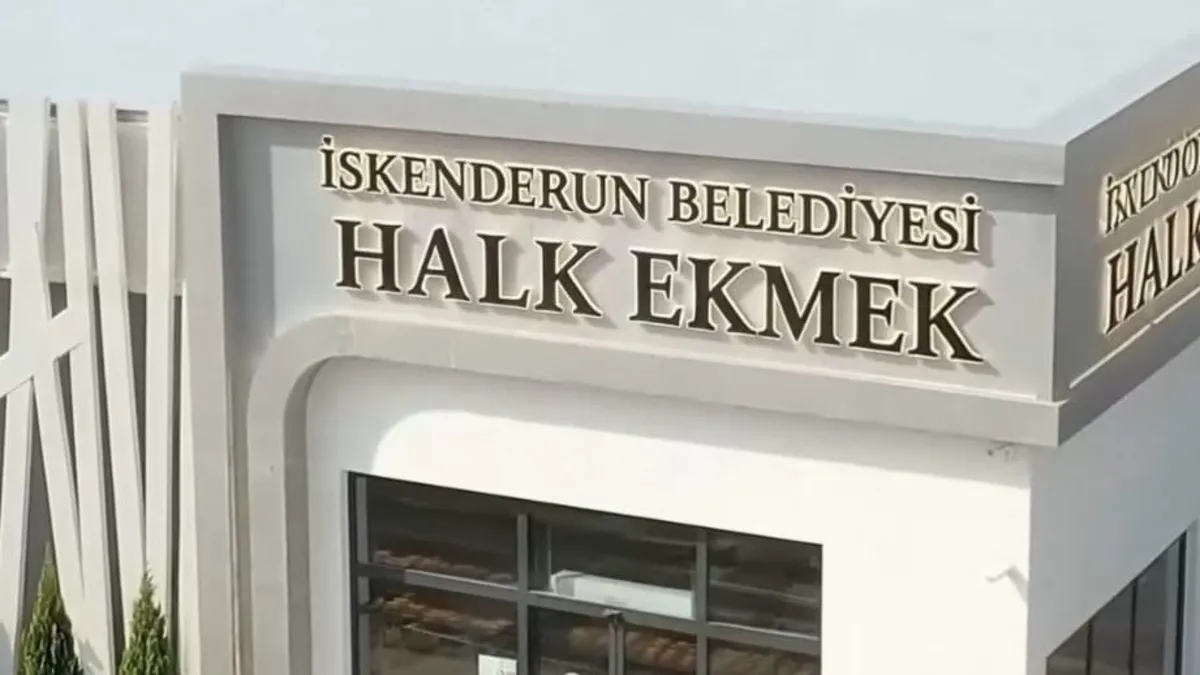 İskenderun Halk Ekmek fabrikası için ilk kepçe vuruldu