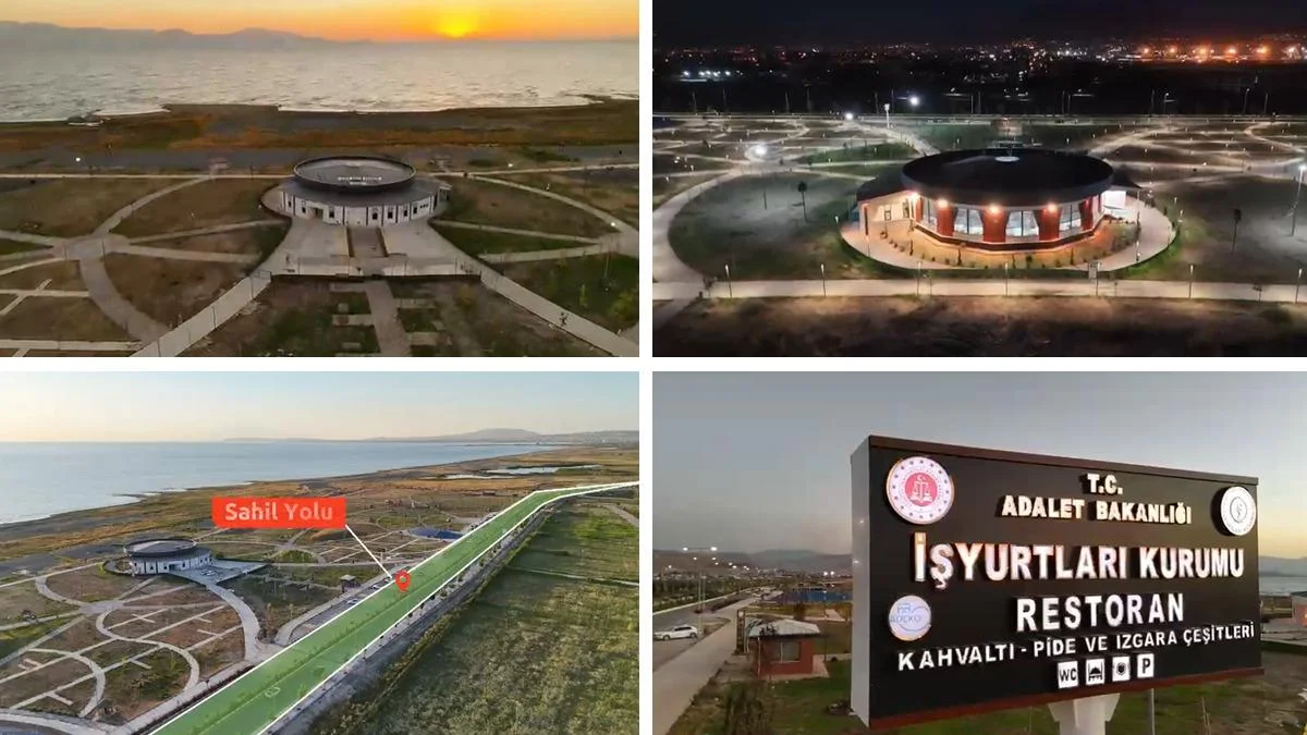 Van Gölü sahilinde yeni sosyal yaşam alanı: İşyurtları Kurumu Restoranı hizmete girdi