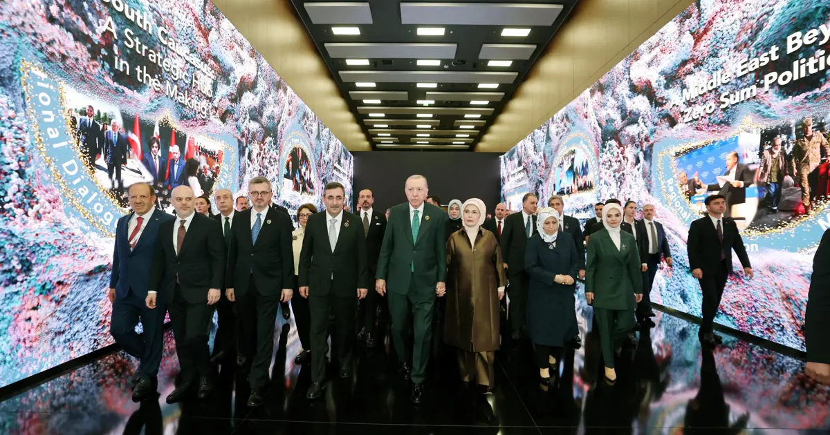Emine Erdoğan'dan 'Antalya Diplomasi Forumu' mesajı