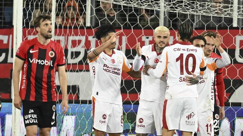 Galatasaray kritik maçta hata yapmadı